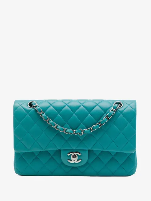 CHANEL Pre-Owned 2014 Medium Classic Lambskin Double Flap shoulder bag