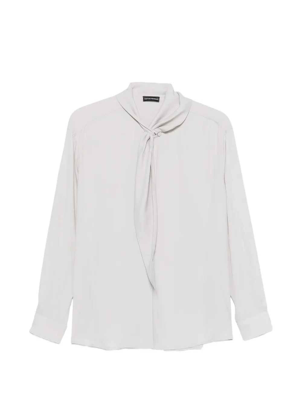 Emporio Armani long-sleeve blouse - Grigio