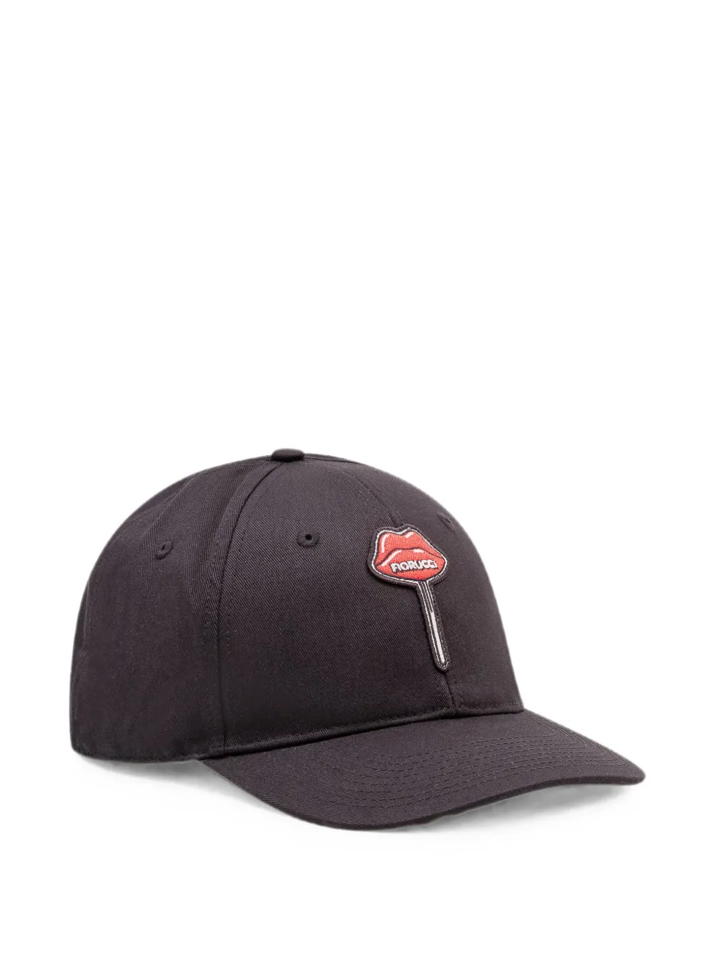 Fiorucci Honkbalpet met logopatch Zwart