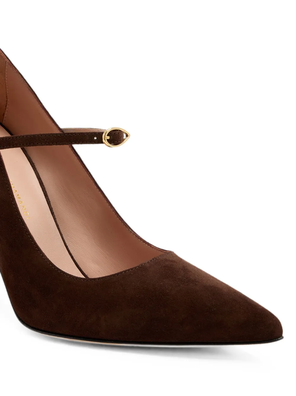 Jennifer Chamandi Lorenzo pointed-toe pumps Bruin