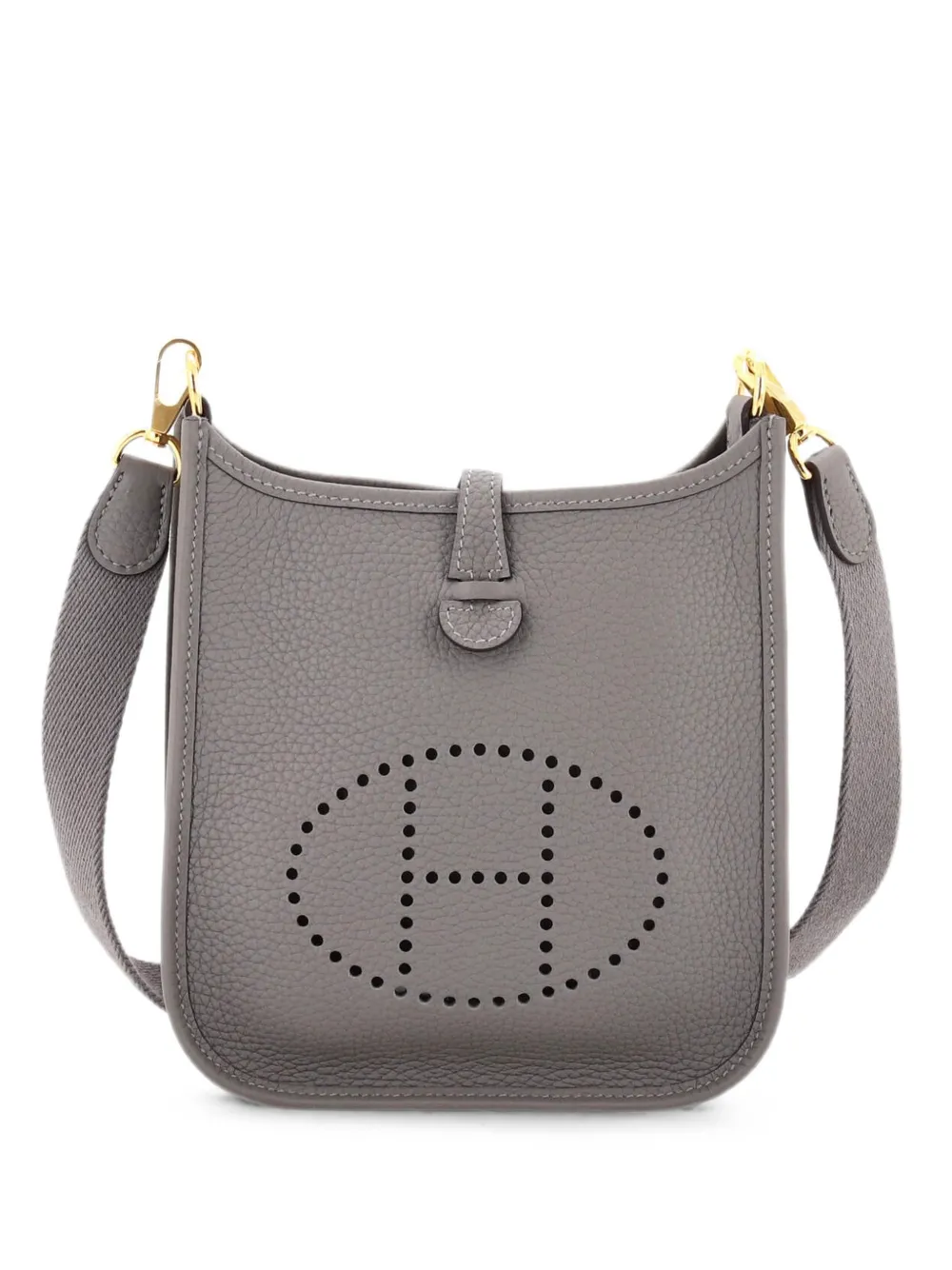 Hermès Pre-Owned Evelyne Bag Gen III Clemence TPM Umhängetasche - Grau