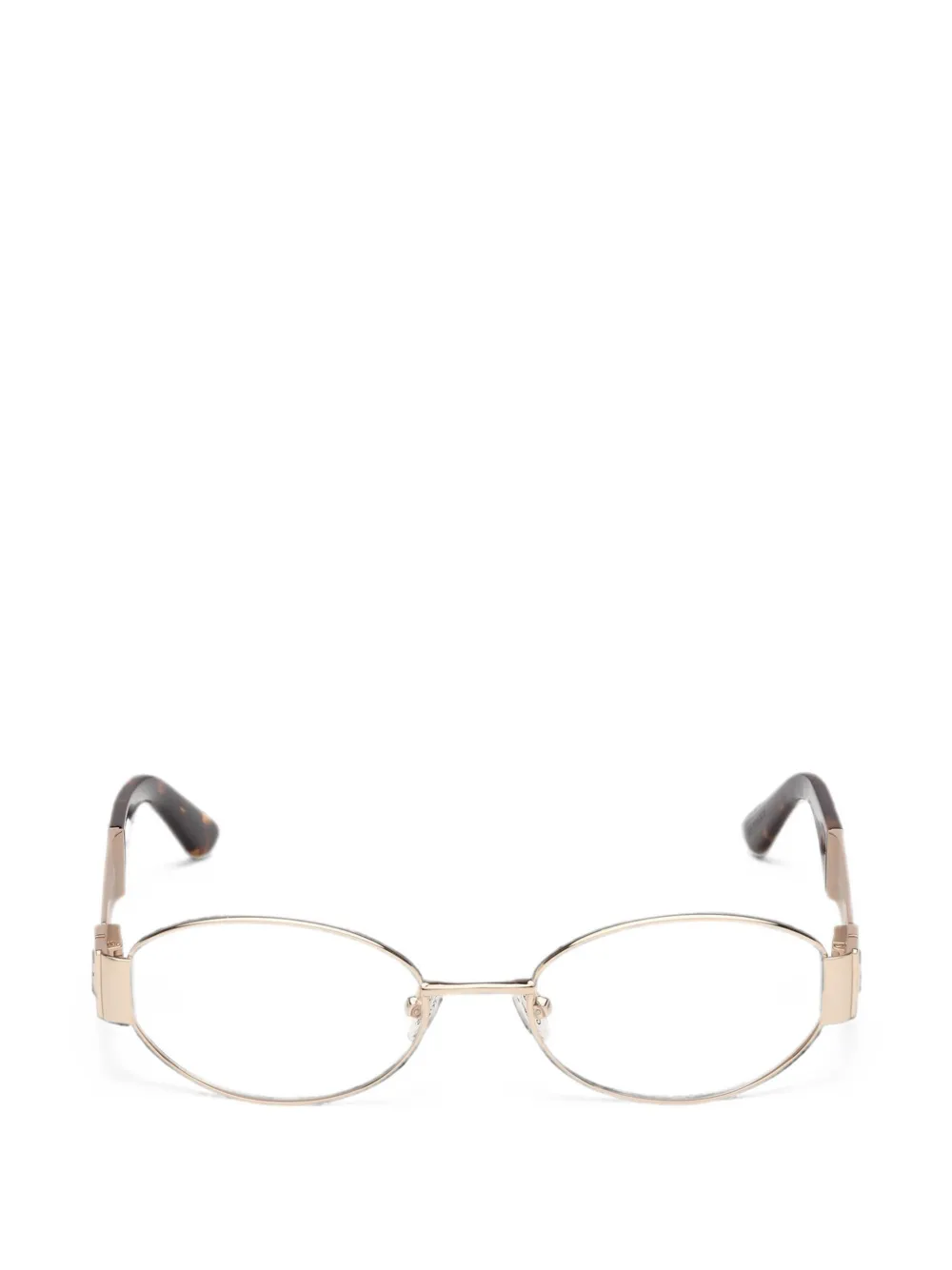 GUESS EYEWEAR Occhiali con montatura geometrica - Oro