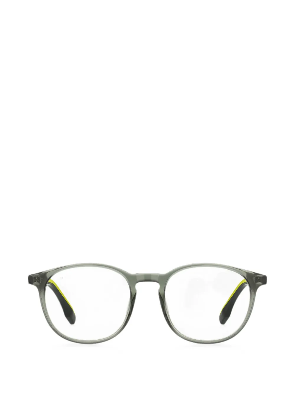 BOSS Kidswear round-frame glasses - Grün