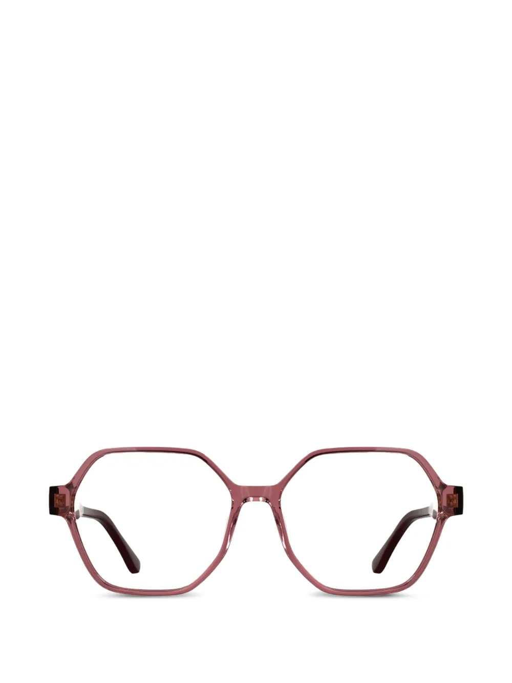 Lacoste geometric-frame glasses