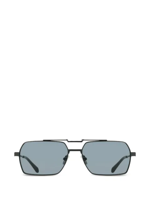 Ferragamo Eyewear double-bridge geometric-frame sunglasses