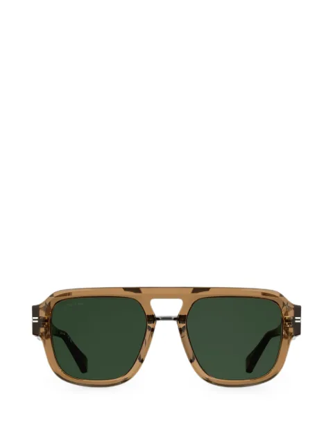 Lacoste geometric-frame sunglasses