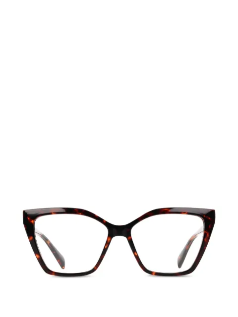 LIU JO tortoiseshell-effect cat-eye glasses