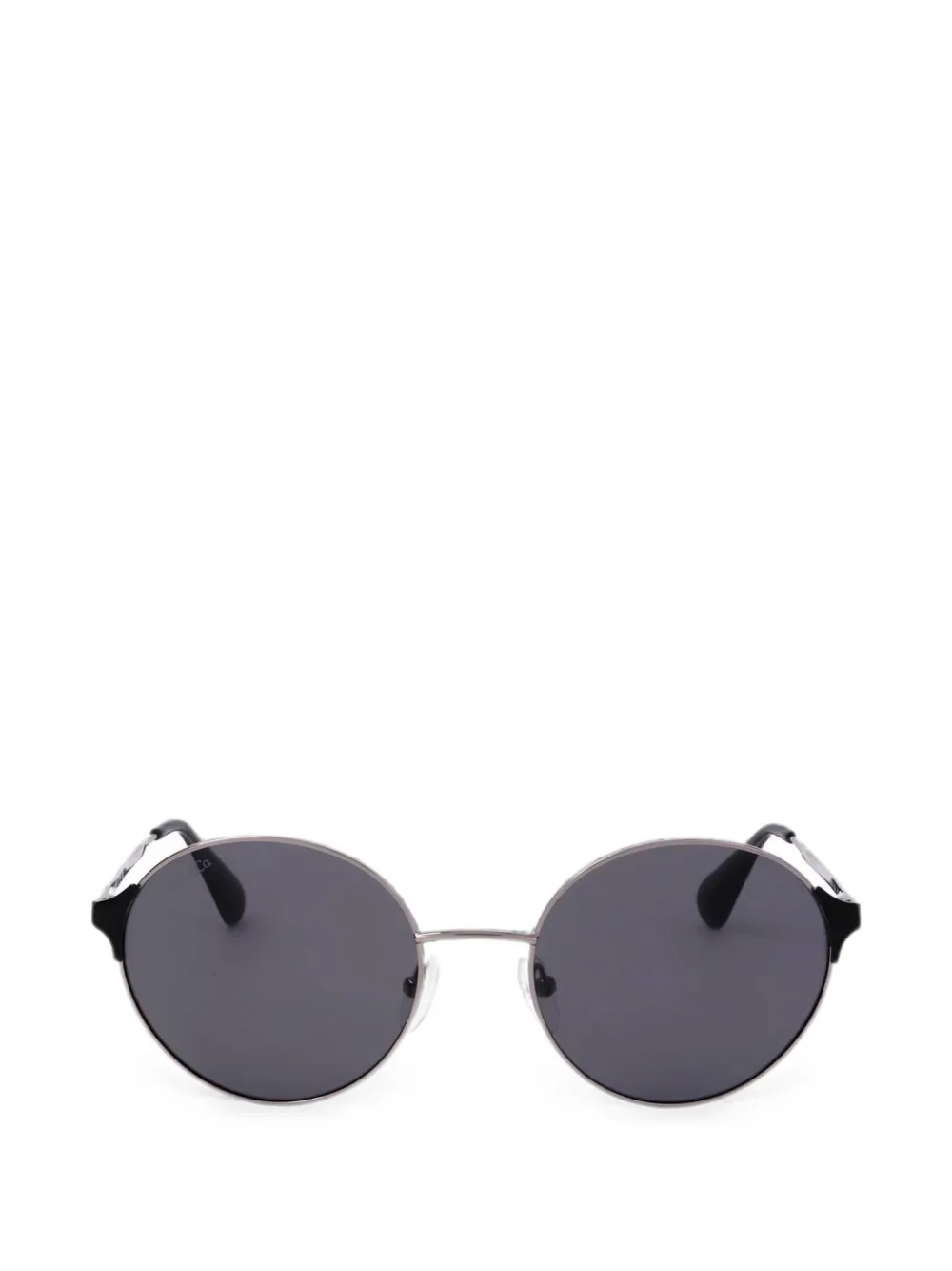 Max & Co Round-frame Sunglasses In Silver