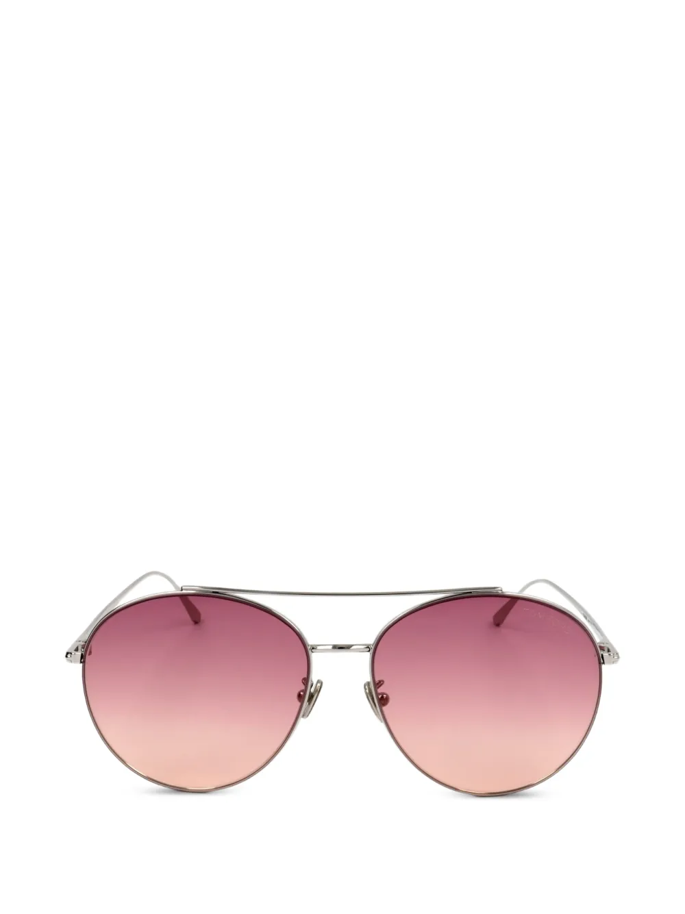 TOM FORD Eyewear Occhiali da sole Cleo stile pilota - Argento