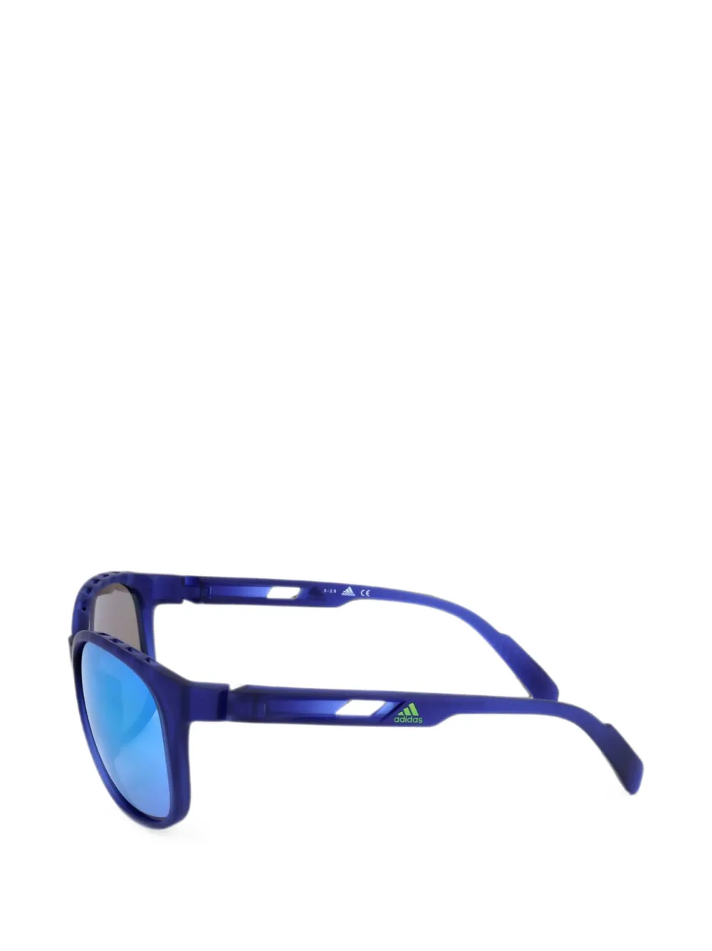 adidas Zonnebril met mat montuur Blauw