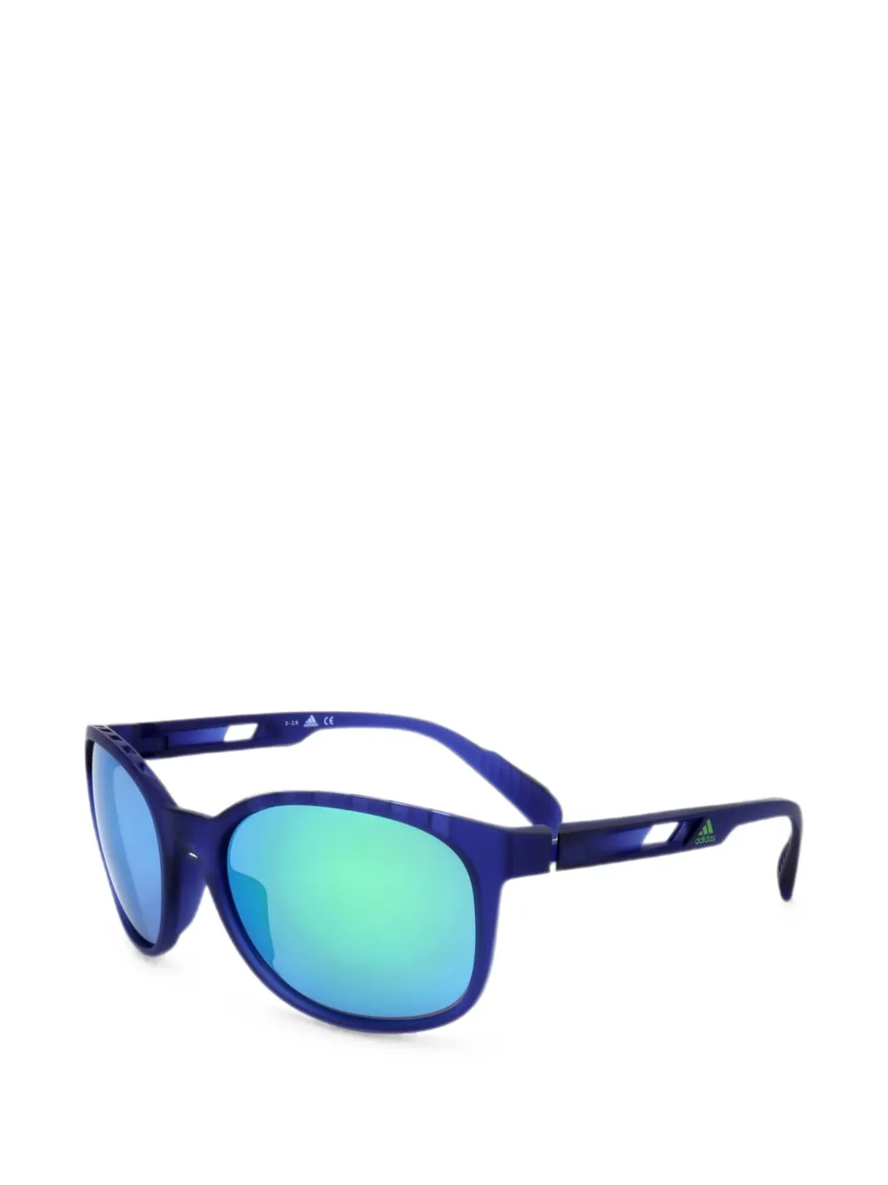 adidas Zonnebril met mat montuur Blauw