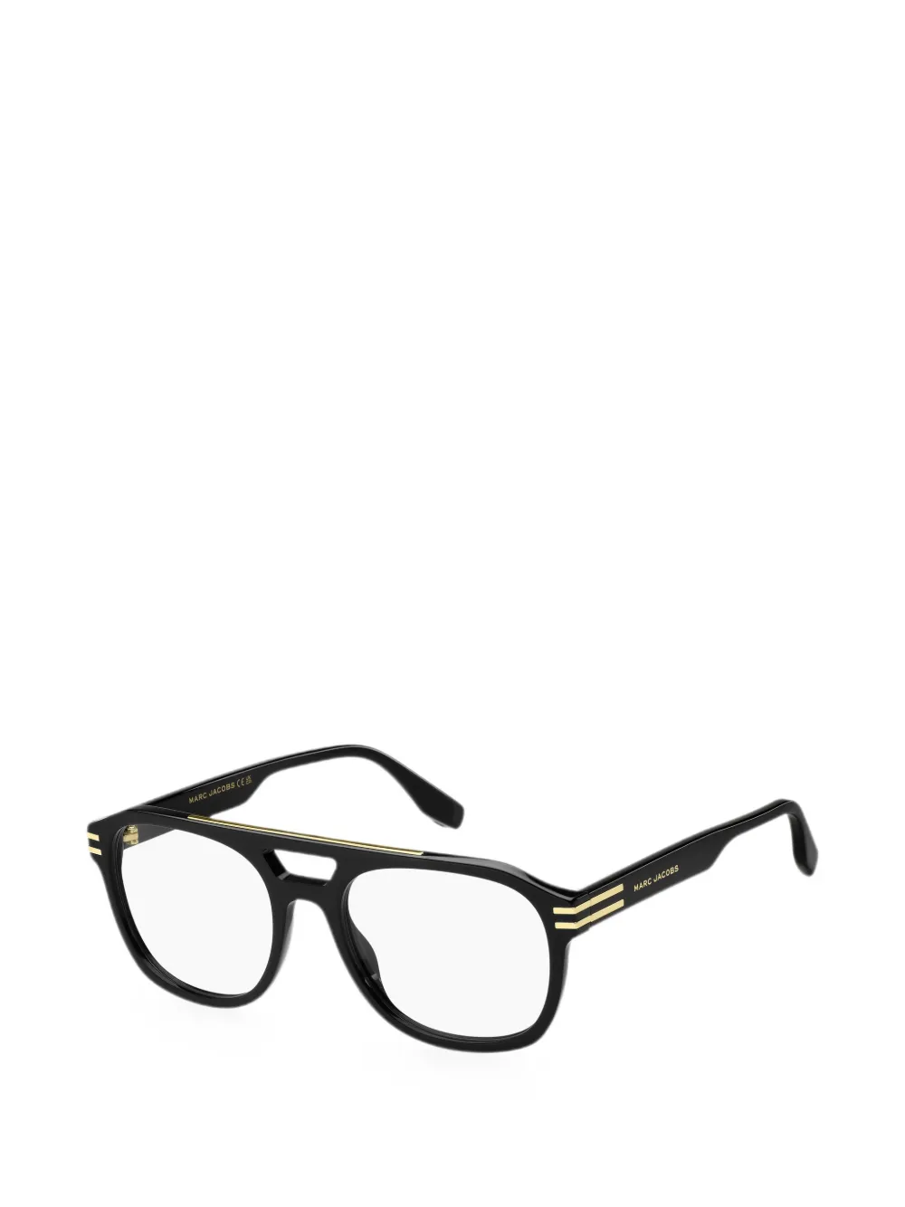 Marc Jacobs Eyewear Bril met geometrisch montuur Zwart