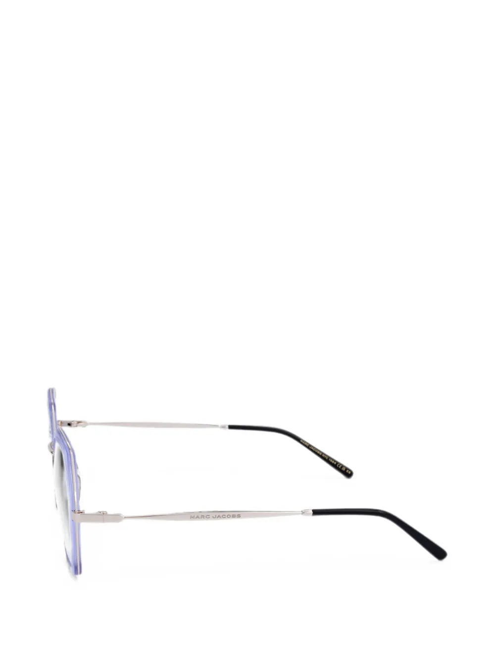 Marc Jacobs Eyewear Bril met geometrisch montuur Paars