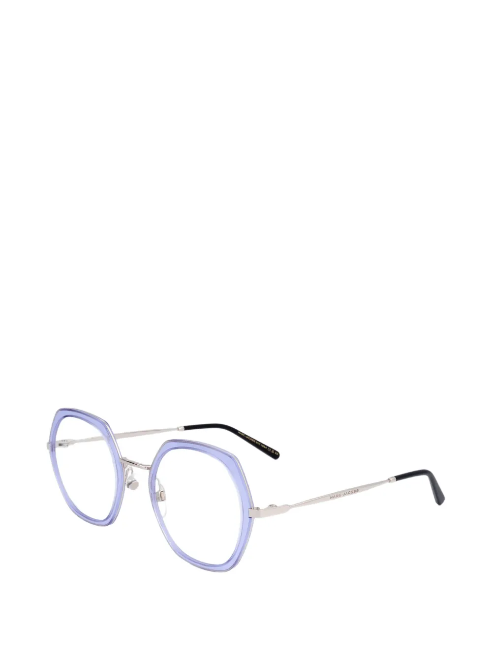 Marc Jacobs Eyewear Bril met geometrisch montuur Paars