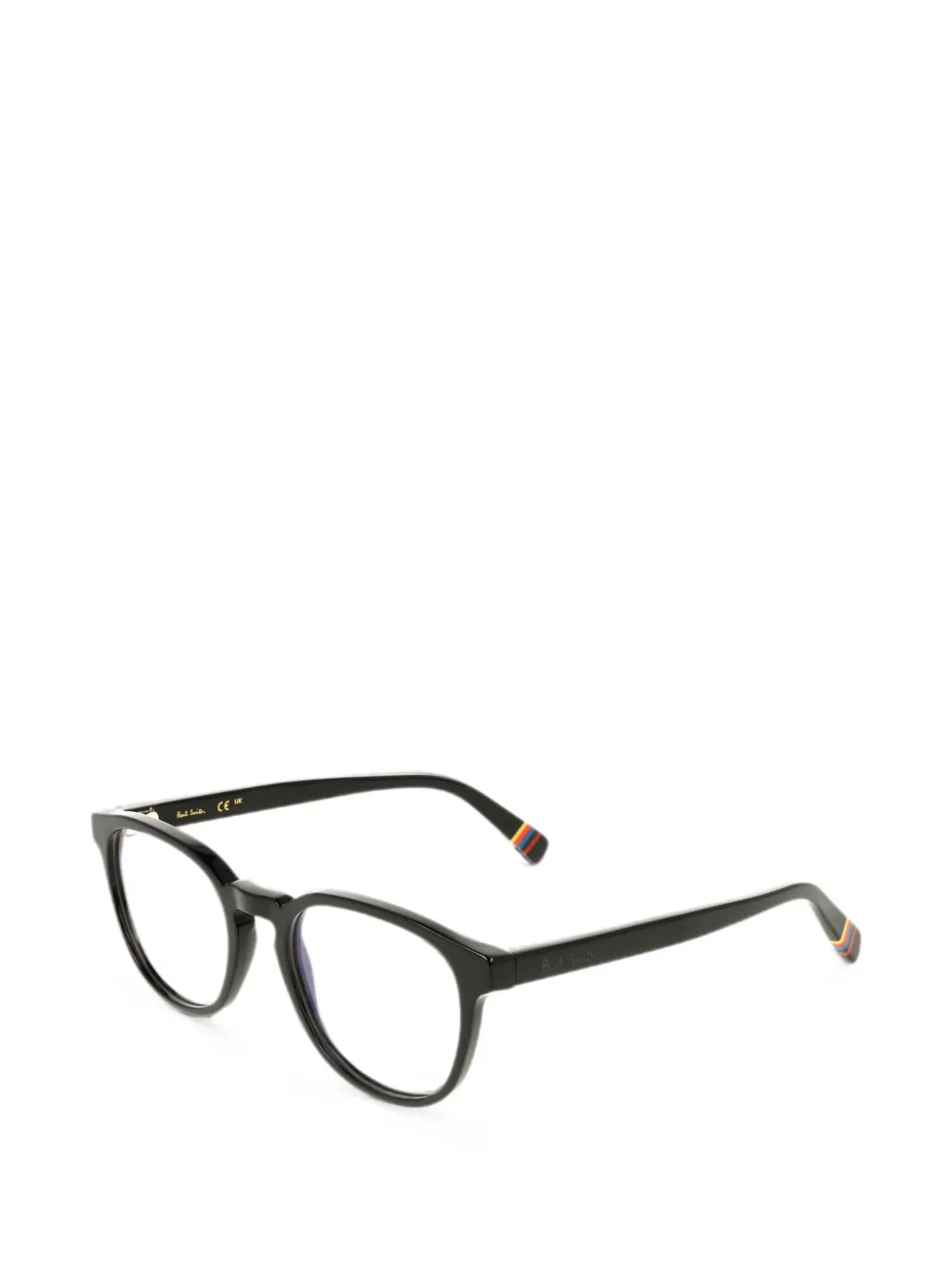 Paul Smith Praed bril met rond montuur Zwart