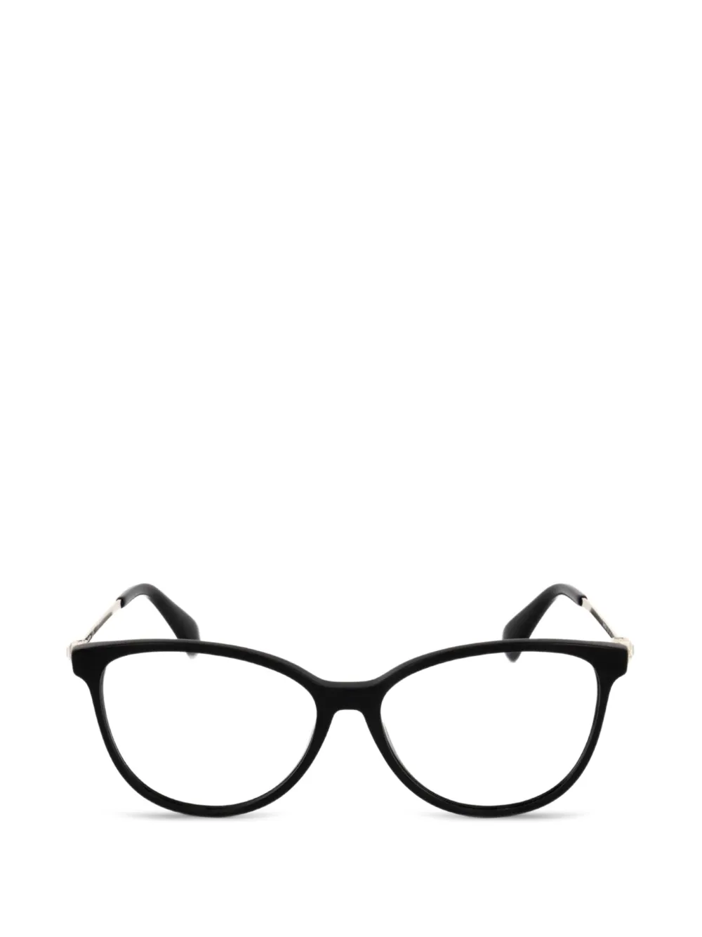 Max Mara Eyewear lunettes de vue à monture papillon - Noir Max Mara Eyewear lunettes de vue à monture papillon - Noir