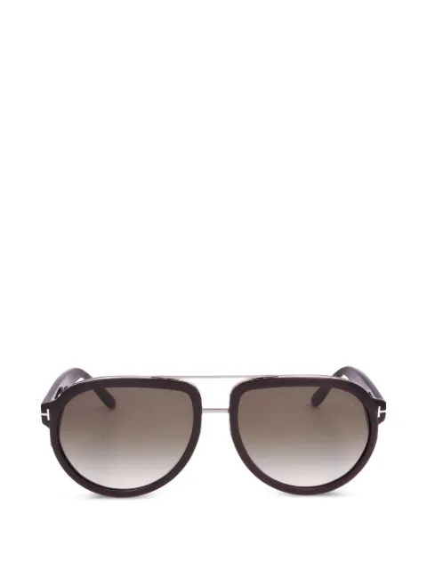 TOM FORD Eyewear lentes de sol estilo piloto con logo en T