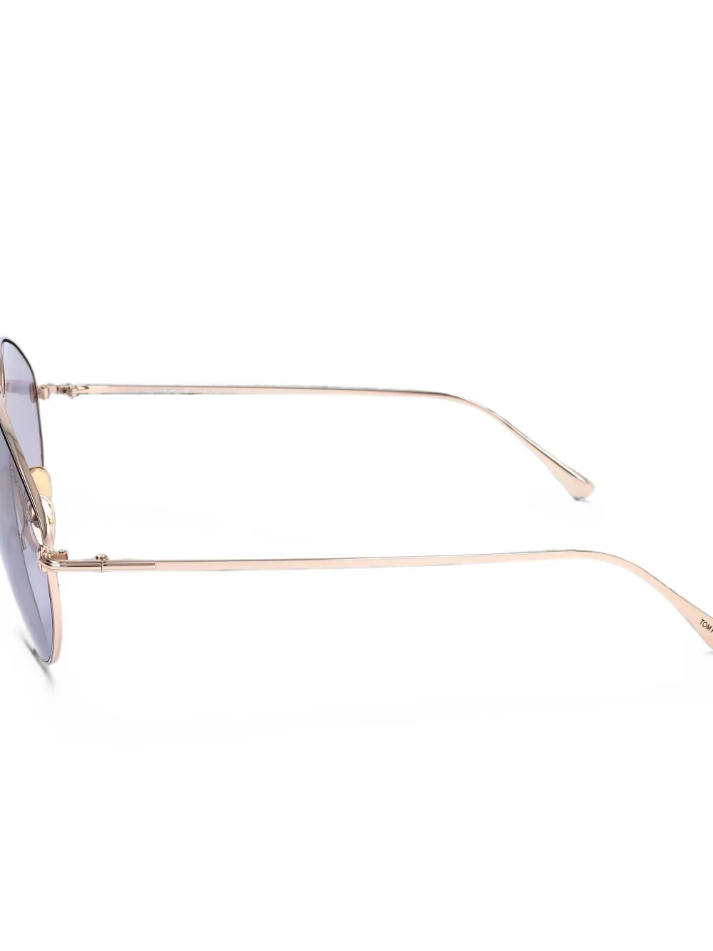 TOM FORD Eyewear Zonnebril met piloten montuur Goud