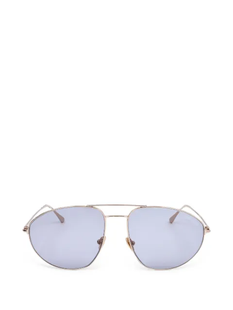 TOM FORD Eyewear lentes de sol con armazón estilo piloto y doble puente