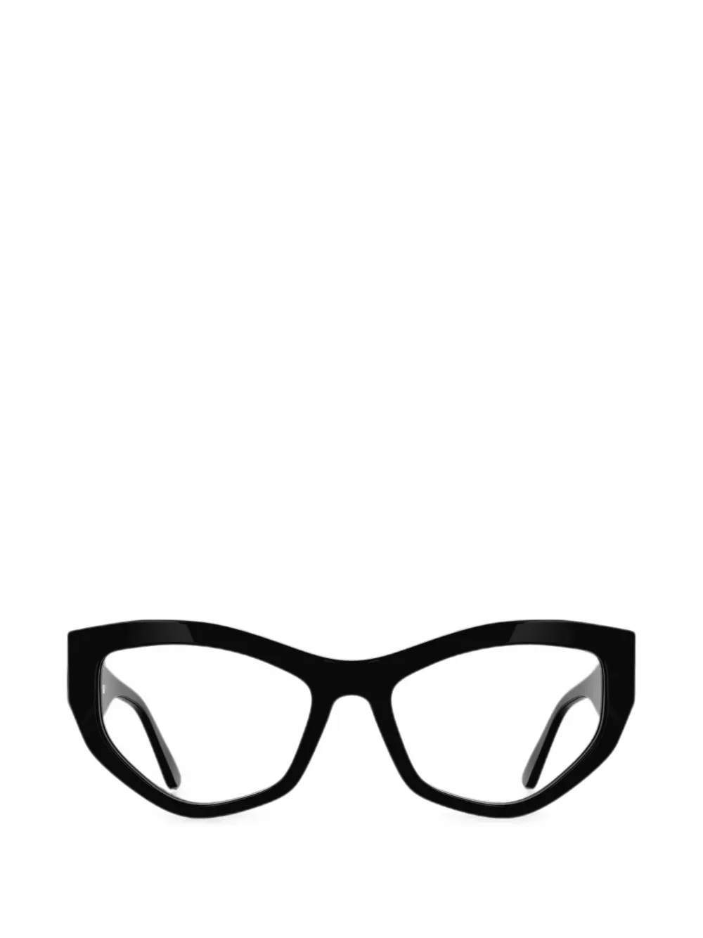 Karl Lagerfeld logo-plaque cat-eye glasses