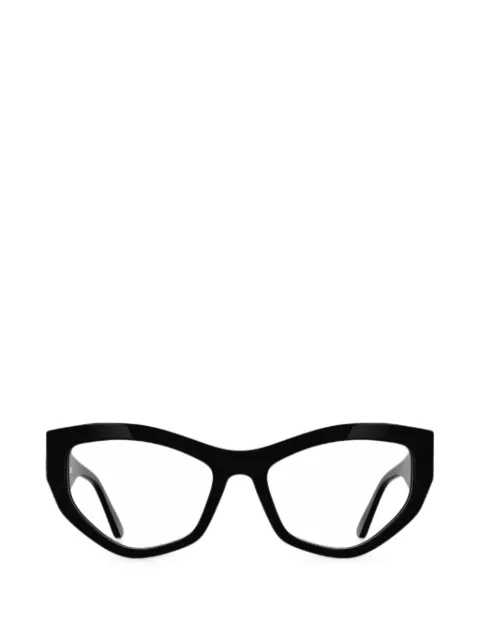 Karl Lagerfeld logo-plaque cat-eye glasses