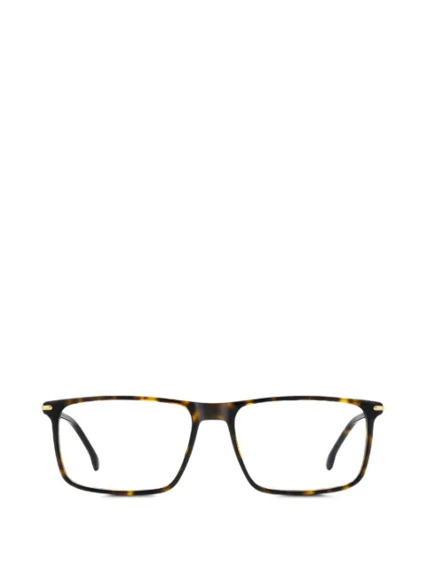 Carrera tortoiseshell-effect rectangle-frame glasses