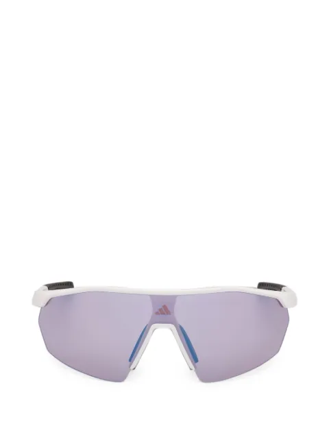 adidas shield-frame sunglasses