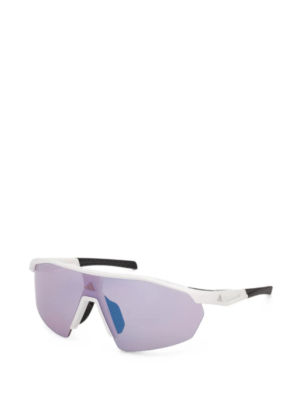 adidas Zonnebril met schild montuur Wit