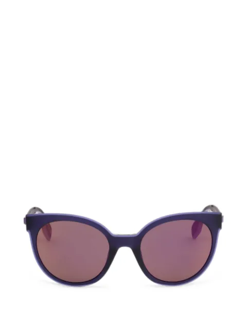 adidas matte-finish cat-eye-frame sunglasses