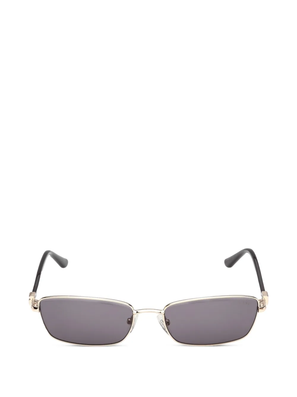 GUESS EYEWEAR Sonnenbrille mit eckigem Gestell - Gold