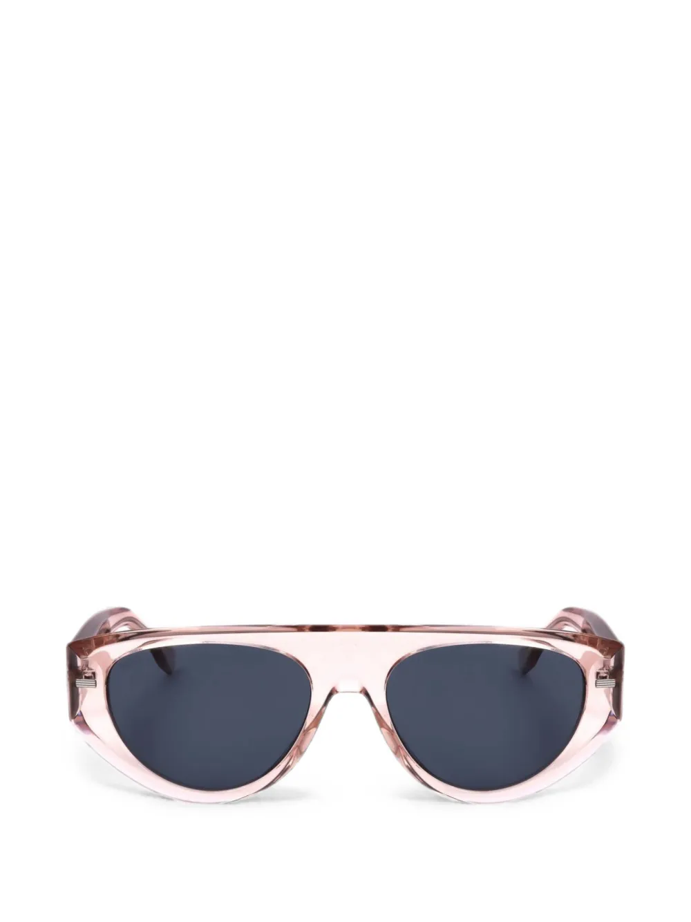 BOSS Sonnenbrille mit geometrischem Gestell - Rosa