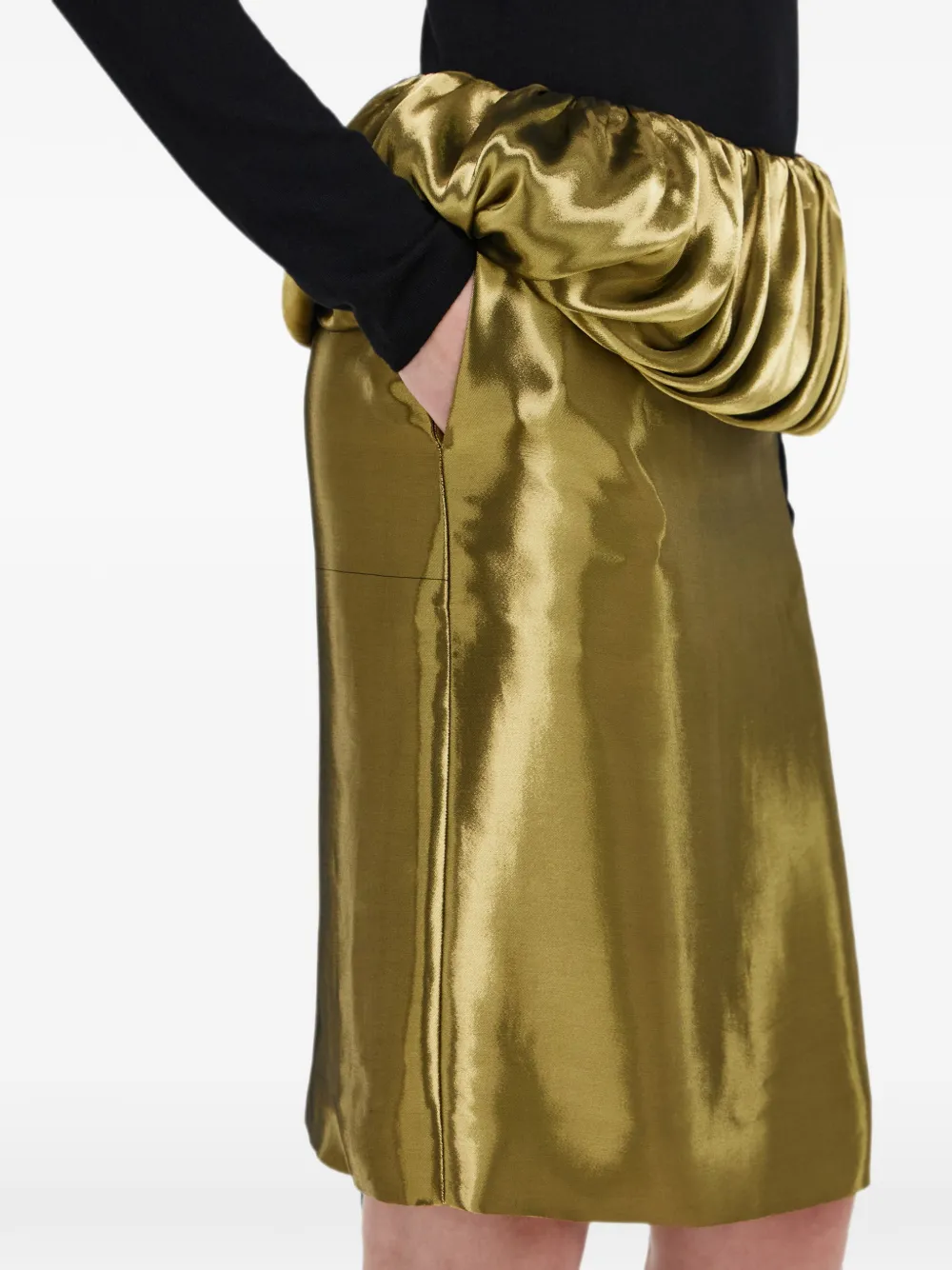 Ferragamo Lamé rok Goud