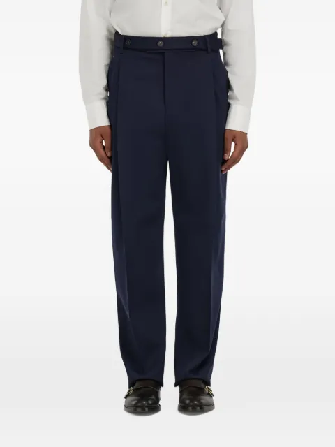 Ferragamo tailored trousers with button detail