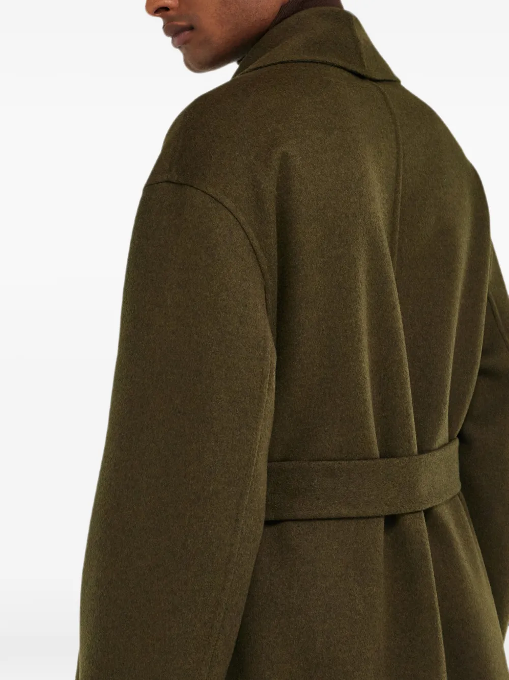 Ferragamo Jas met dubbele rij knopen Groen