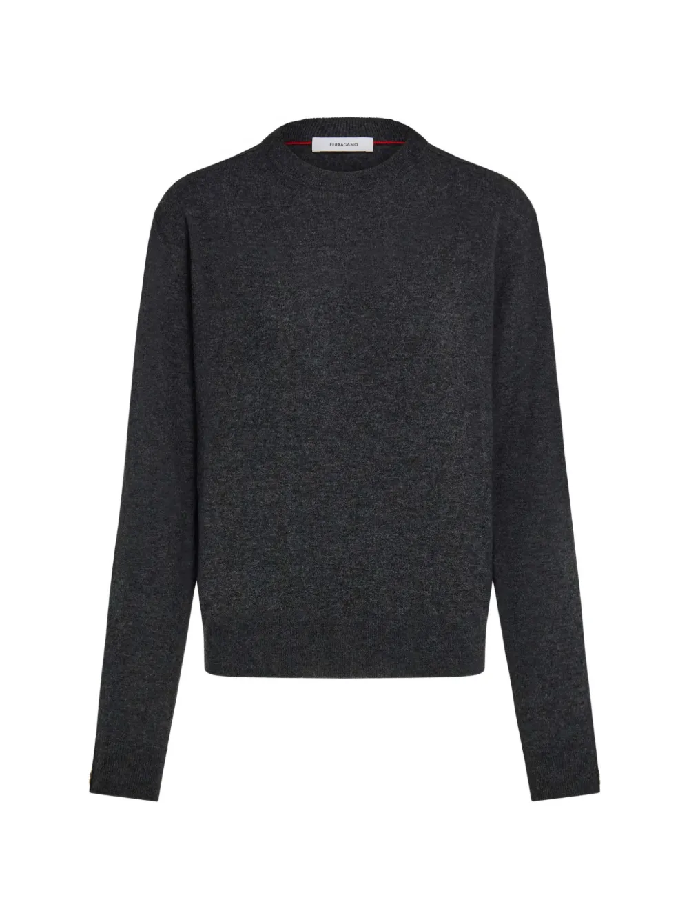 Ferragamo Klassischer Pullover - Grau