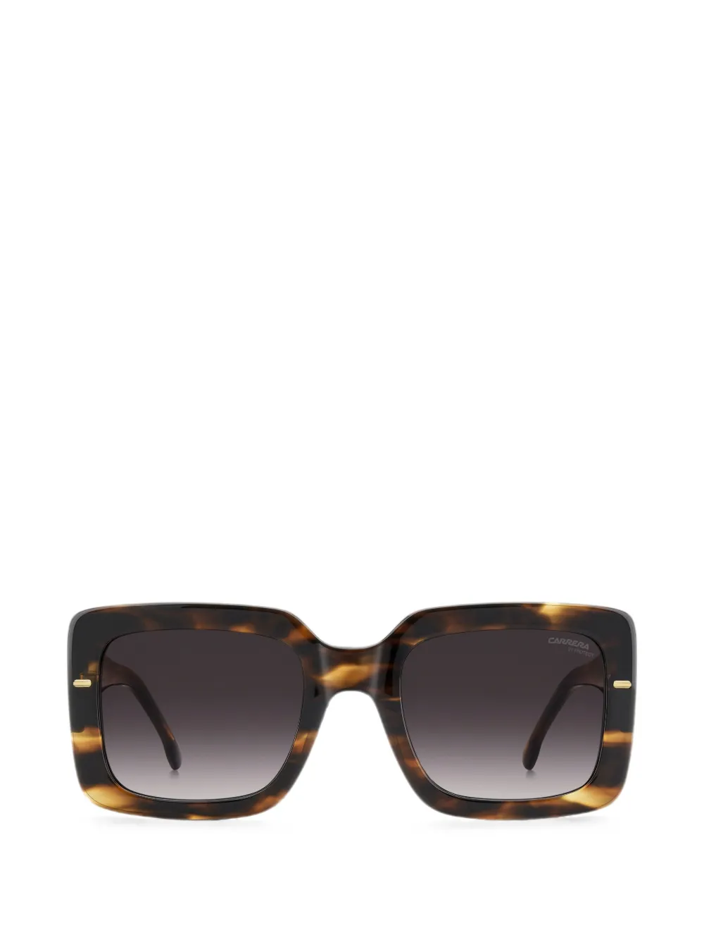 Carrera tortoiseshell-effect square-frame sunglasses - Braun