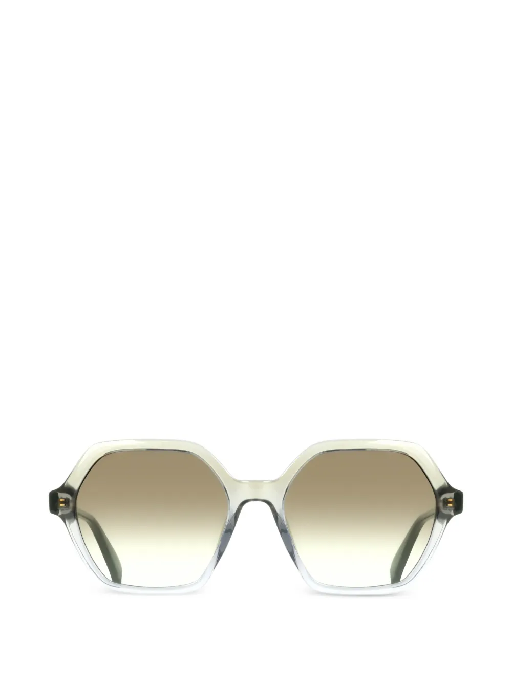 LIU JO Sonnenbrille mit geometrischem Gestell - Grün