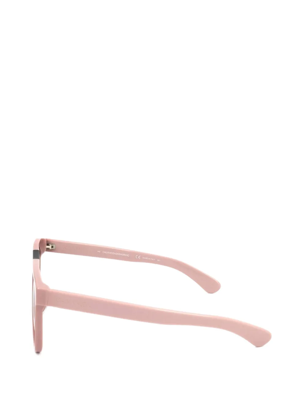 Calvin Klein Zonnebril met vierkant montuur Roze