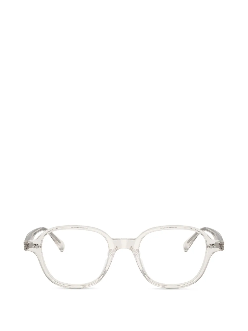 Oliver Peoples geometric-frame glasses | Neutrals | Image 1