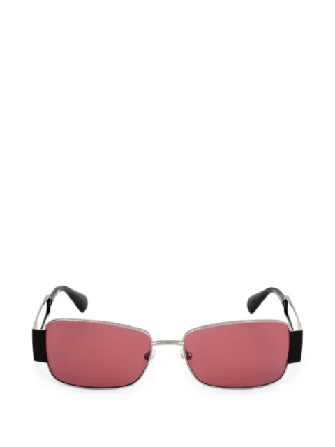 MAX&Co. lentes de sol con armazón rectangular y aberturas