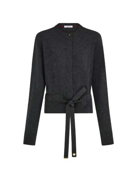 Ferragamo Cardigan com detalhe de fita