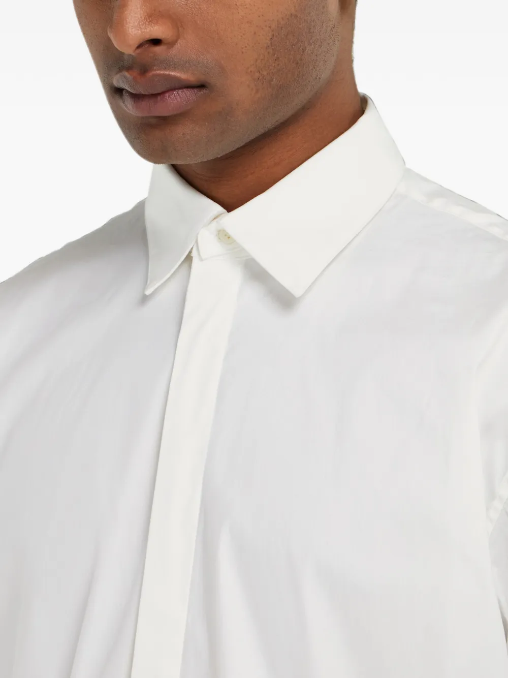 Ferragamo Stretch overhemd Wit