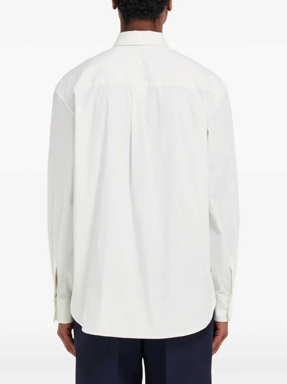 Ferragamo Stretch overhemd Wit