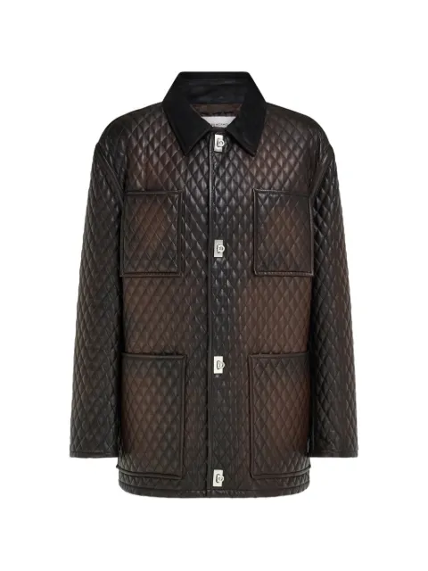 Ferragamo quilted nappa blouson