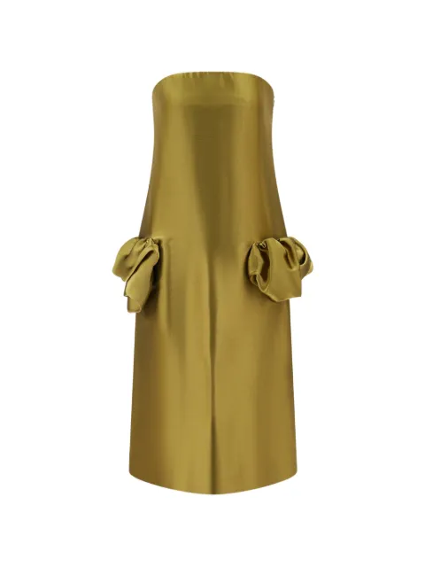Ferragamo vestido Liquid