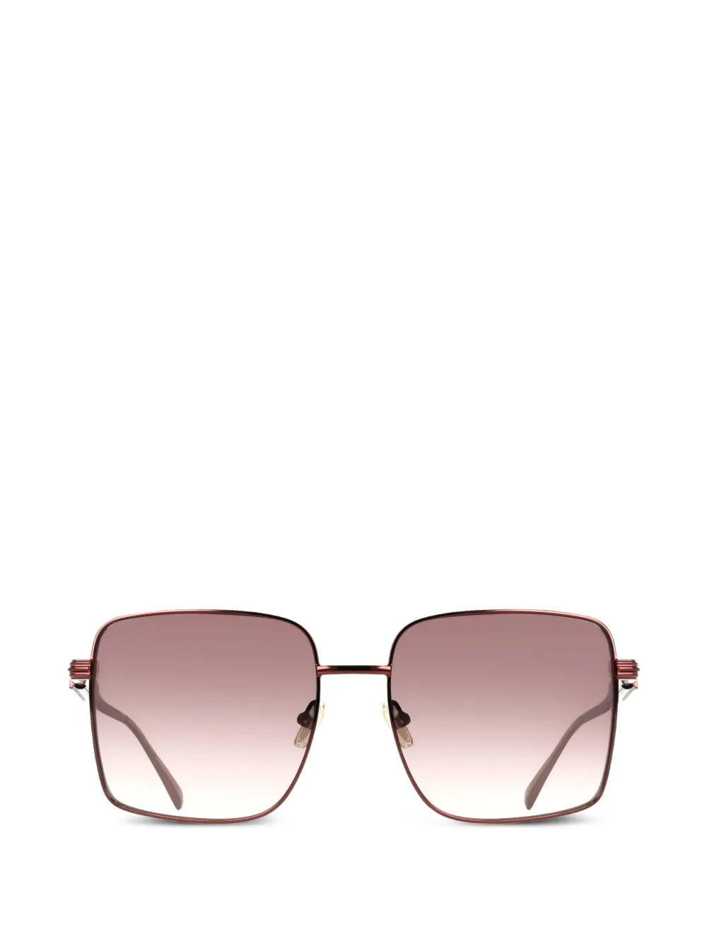 Ferragamo Eyewear Occhiali da sole squadrati - Rosso