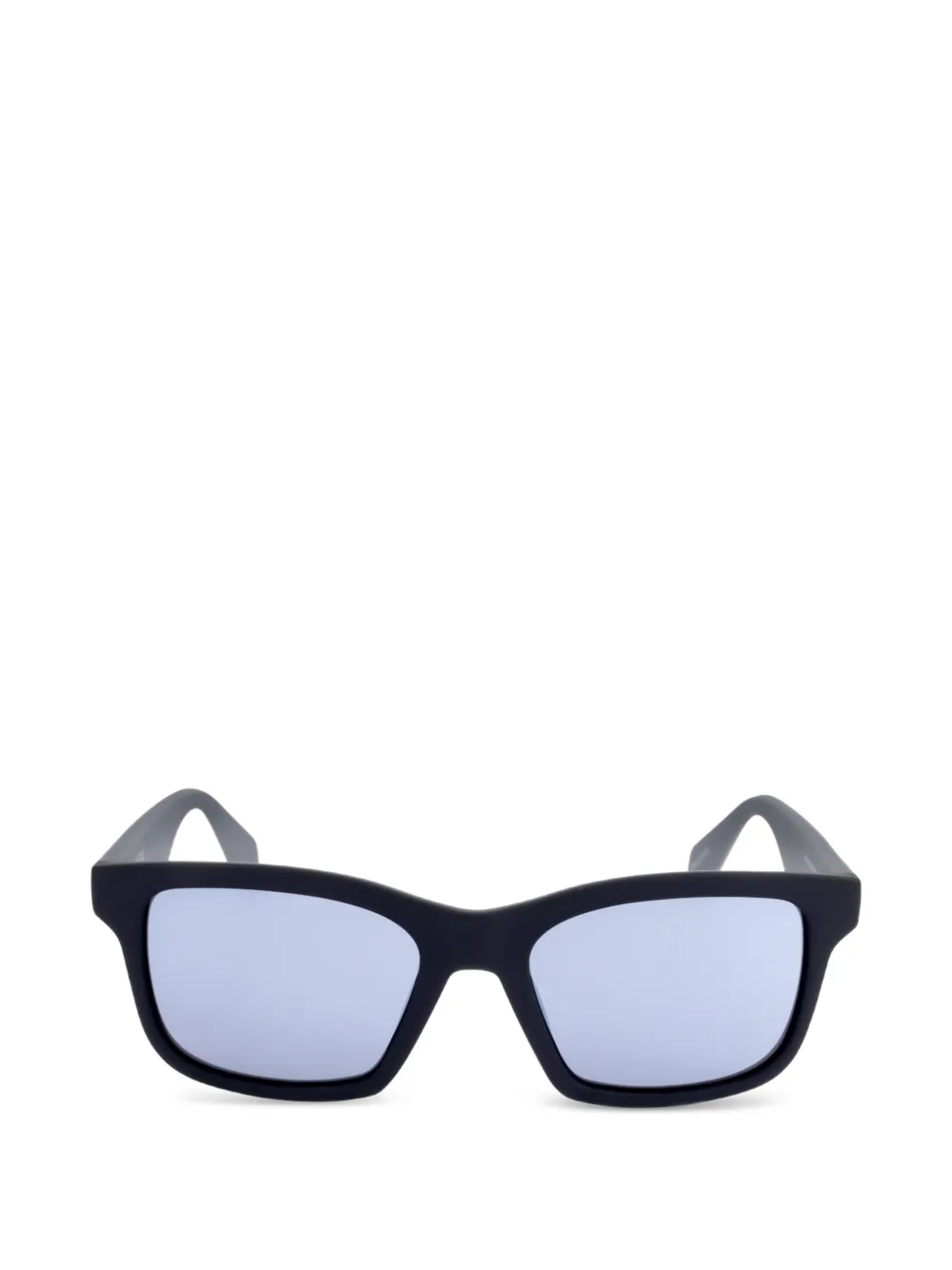 adidas matte-finish rectangle-frame sunglasses