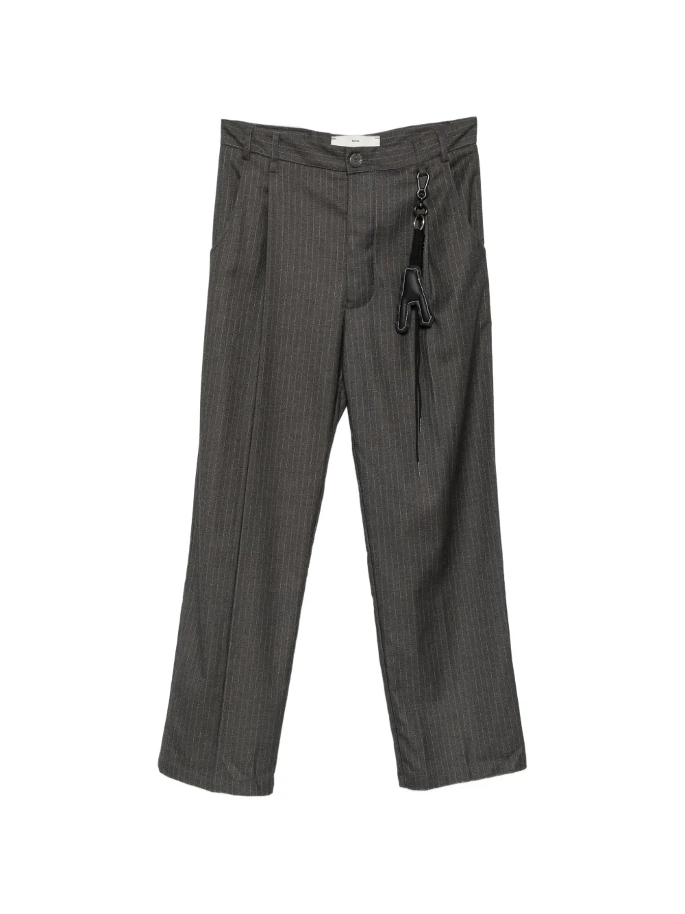 Song For The Mute stripe-pattern wide-leg trousers