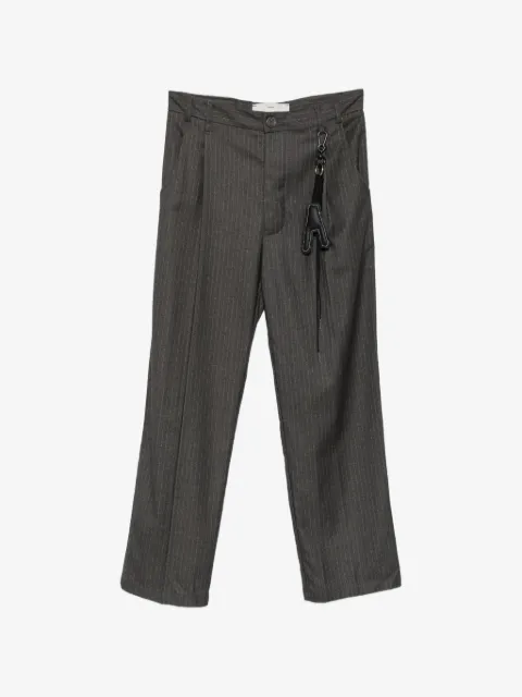 Song For The Mute stripe-pattern wide-leg trousers