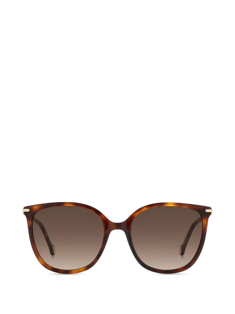 Carolina Herrera Cat-Eye-Sonnenbrille in Schildpattoptik - Braun